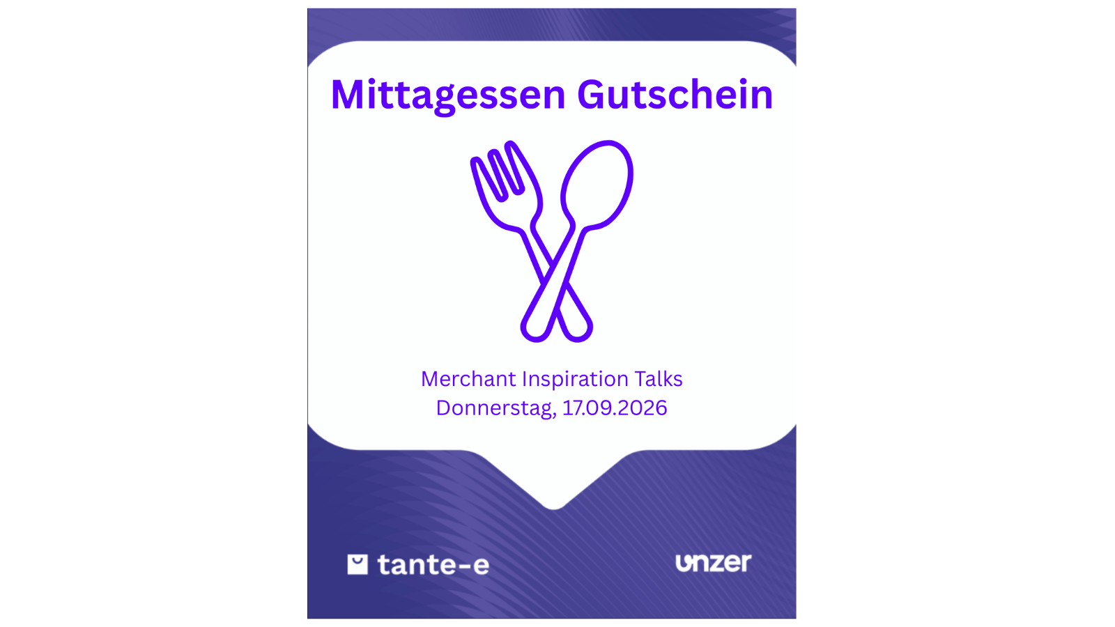 Mittagessen Gutschein